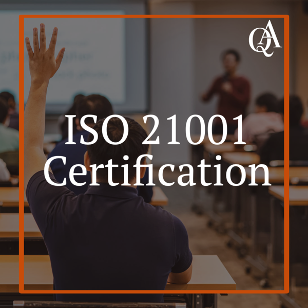 ISO 21001 Certification